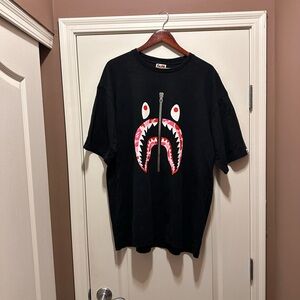 Bathing Ape monster tee with silver zipper 3XL